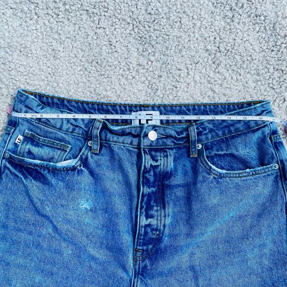 Revolve Lovers and Friends Ryan-High Straight Raw Hem-Size 32 - Picture 7 of 8